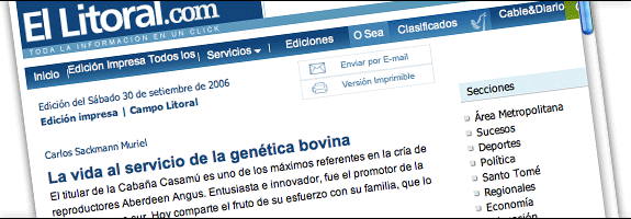 La vida al servicio de la genética bovina