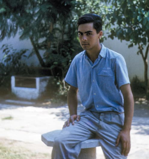 Carlos Sackmann Muriel de joven