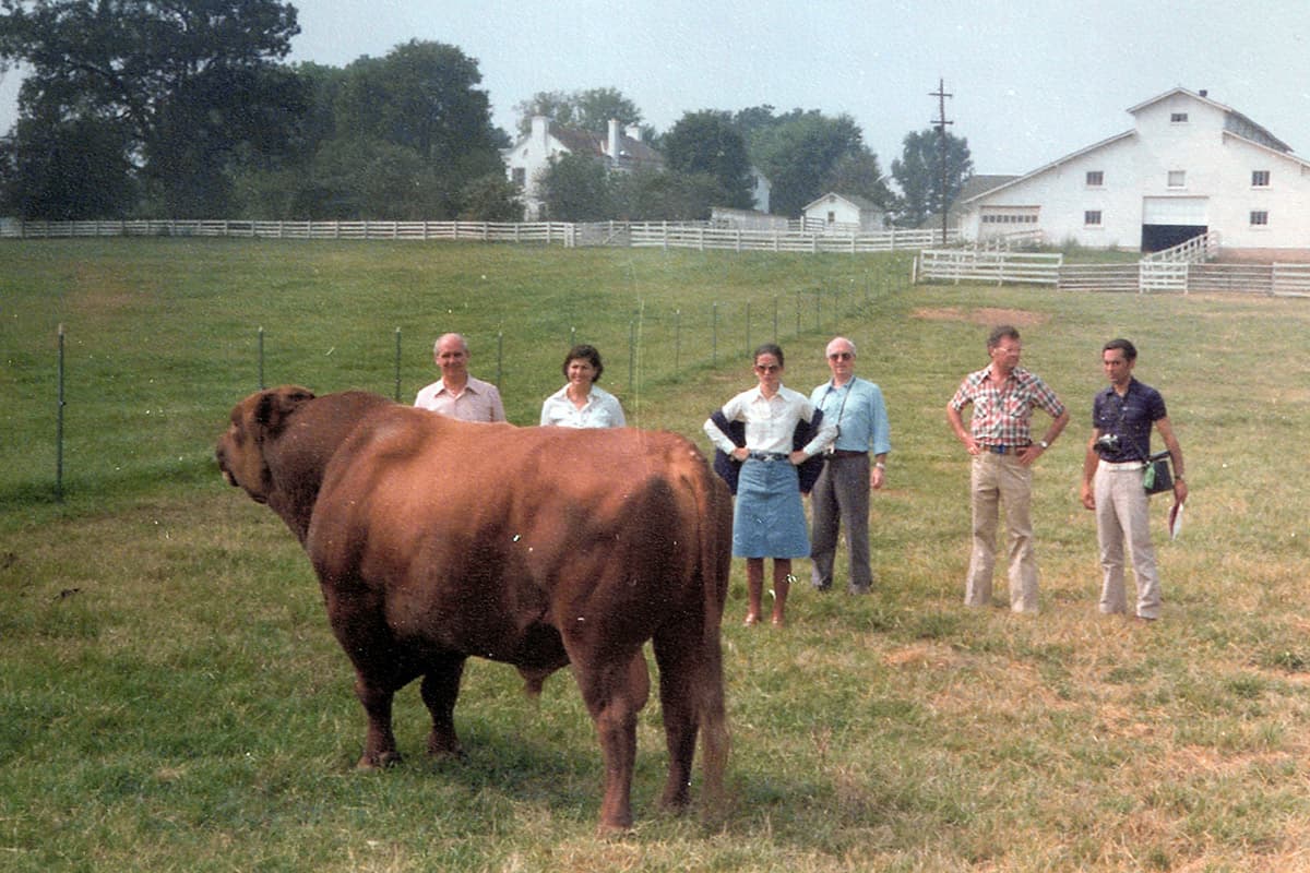 Visita a Wilson Farm, Virginia